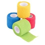 Fioniavet Cohesive Elastik Bandaj. Acılı. Karışık (36'lı Paket) 5 cm x 4.5 mt