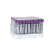 Kan Alma Tüpü. 10 ml. Edtalı. Mor Kapaklı. 100/pk