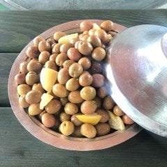 Özel Yeşil Zeytin (bol zeytinyağı ve limon ile marine edilmiştir)