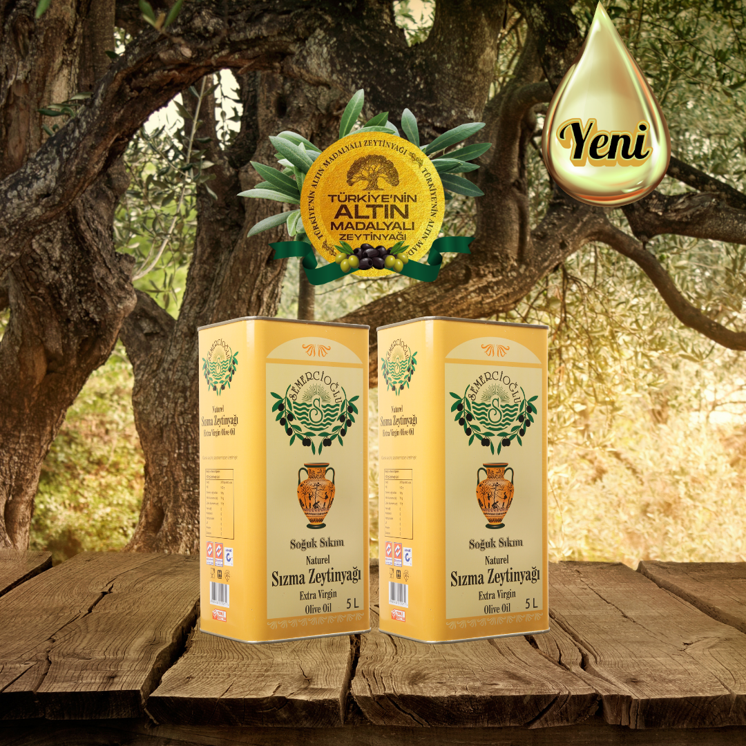 2025-26 hasatı 2 Adet 5 Lt. Klasik Sızma Zeytinyağı