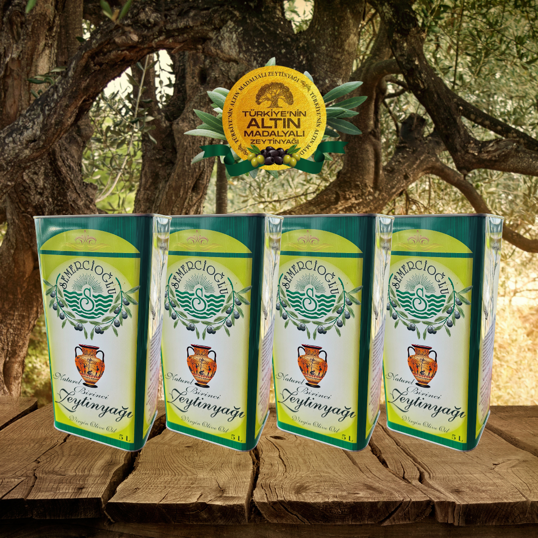 2025-26 Hasatı 4 adet 5 lt Naturel Birinci Zeytinyağı