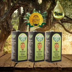 3 ADET 2025 YENİ SEZON 5LT İLK SOĞUK BASKI NATÜREL SIZMA ZEYTİNYAĞI (ERKEN HASAT)(Kopya)