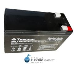 TESCOM 12V 7AH BAKIMSIZ KURU AKÜ