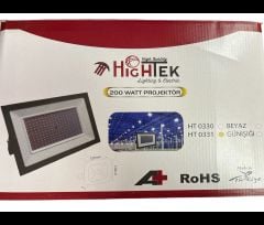 Hıghtek 200W Beyaz Projektör HT-0318
