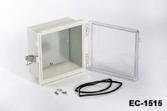 EC-1515 IP-67 Plastik Pano 150 x 150 x 89 mm