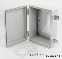 EC-2030 IP-67 Plastik Pano 200 x 300 x 130 - 187 mm