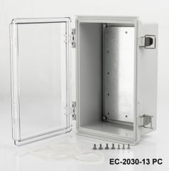 EC-2030 IP-67 Plastik Pano 200 x 300 x 130 - 187 mm