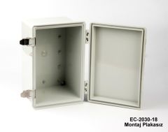 EC-2030 IP-67 Plastik Pano 200 x 300 x 130 - 187 mm