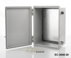 EC-3040 IP-67 Plastik Pano 300 x 400 x 159 - 200 mm