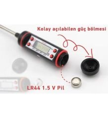 Gesi TP101 Daldırma Sıvı Termometresi 15 cm