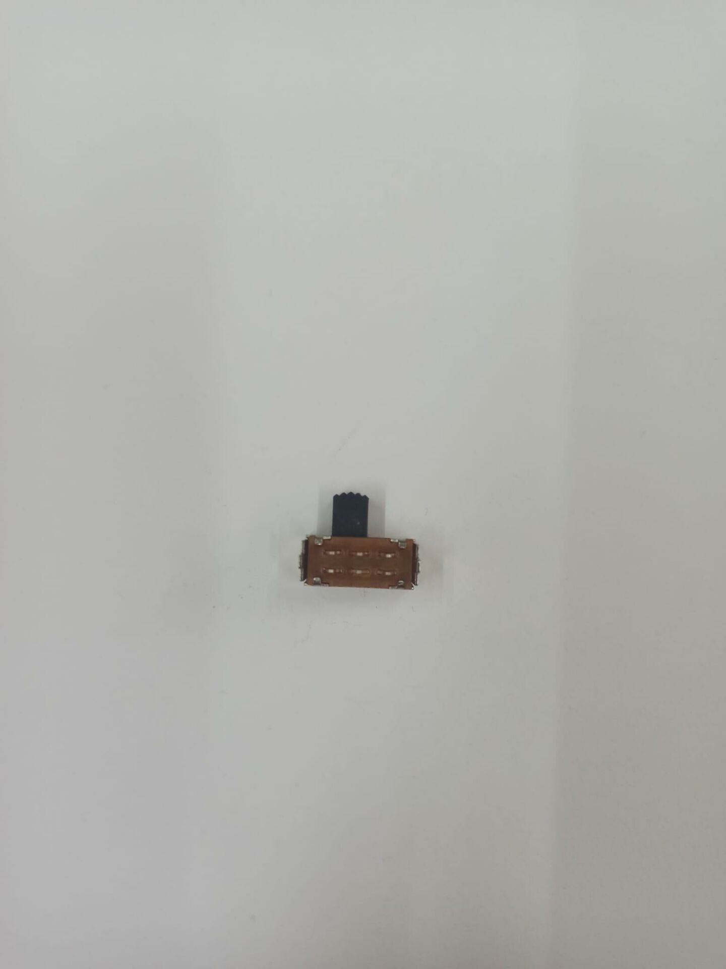 Slide Switch On-Off Küçük Metal Başlık 6Pin 90 °