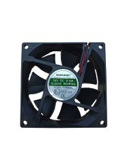 Salzer PD80S-24 80X80X25 24V DC Sleeve Kablolu Kare Fan