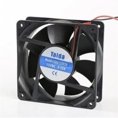 Taida 120X120X38 12V Ac Kare Fan