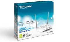 TP-LINK TD-W8961N 300Mbps 4 Port Kablosuz Router ADSL2+ Modem 2x5dBi Anten