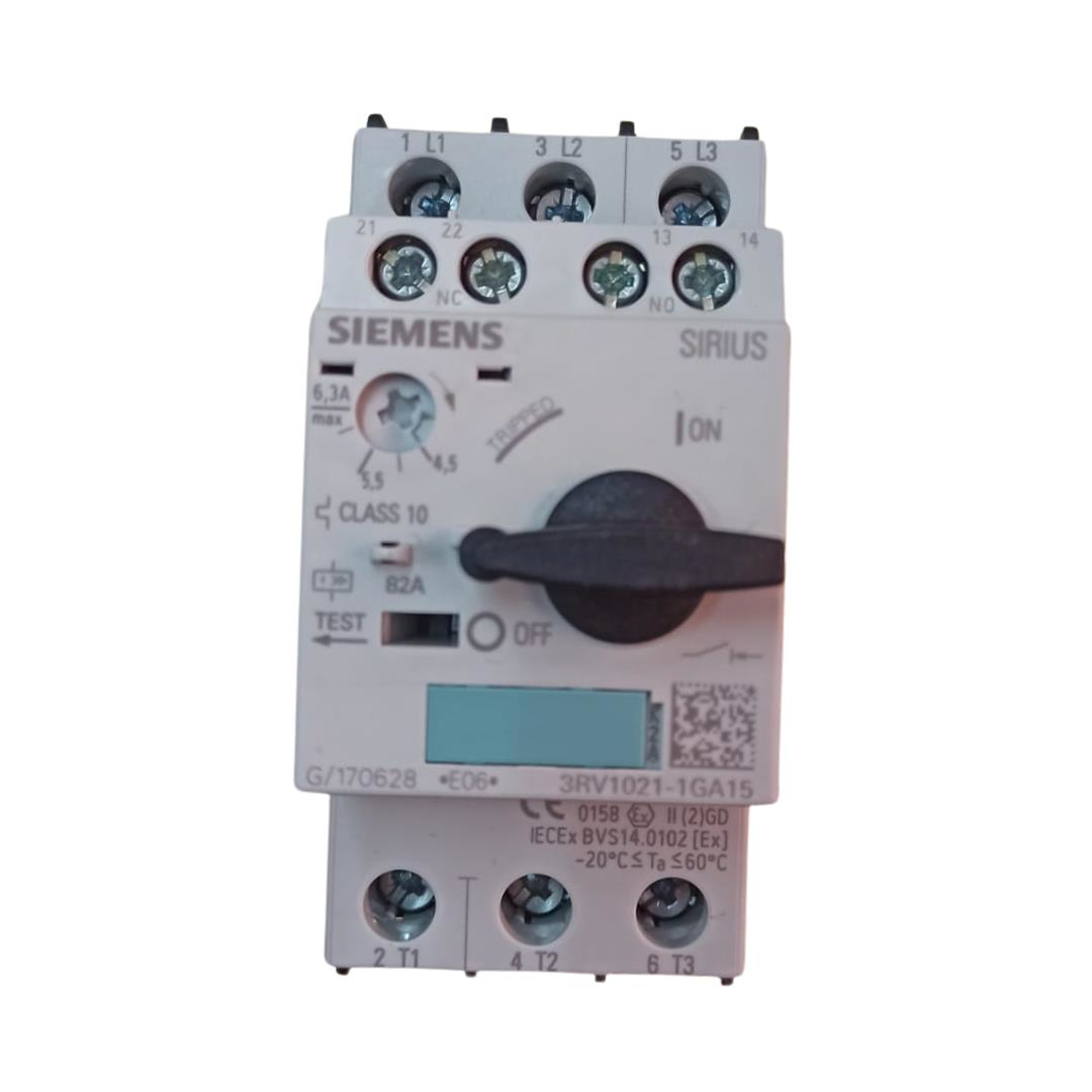 SIEMENS 3RV1021-1GA15 Motor Koruma Rölesi