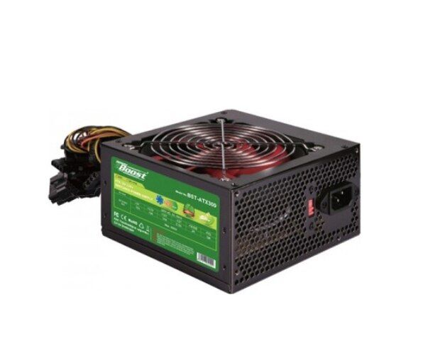 POWER SUPPLY ATX 300 WATT BOOST 12CM KIRMIZI FANLI JPSU-BST-ATX300R (KUTULU)