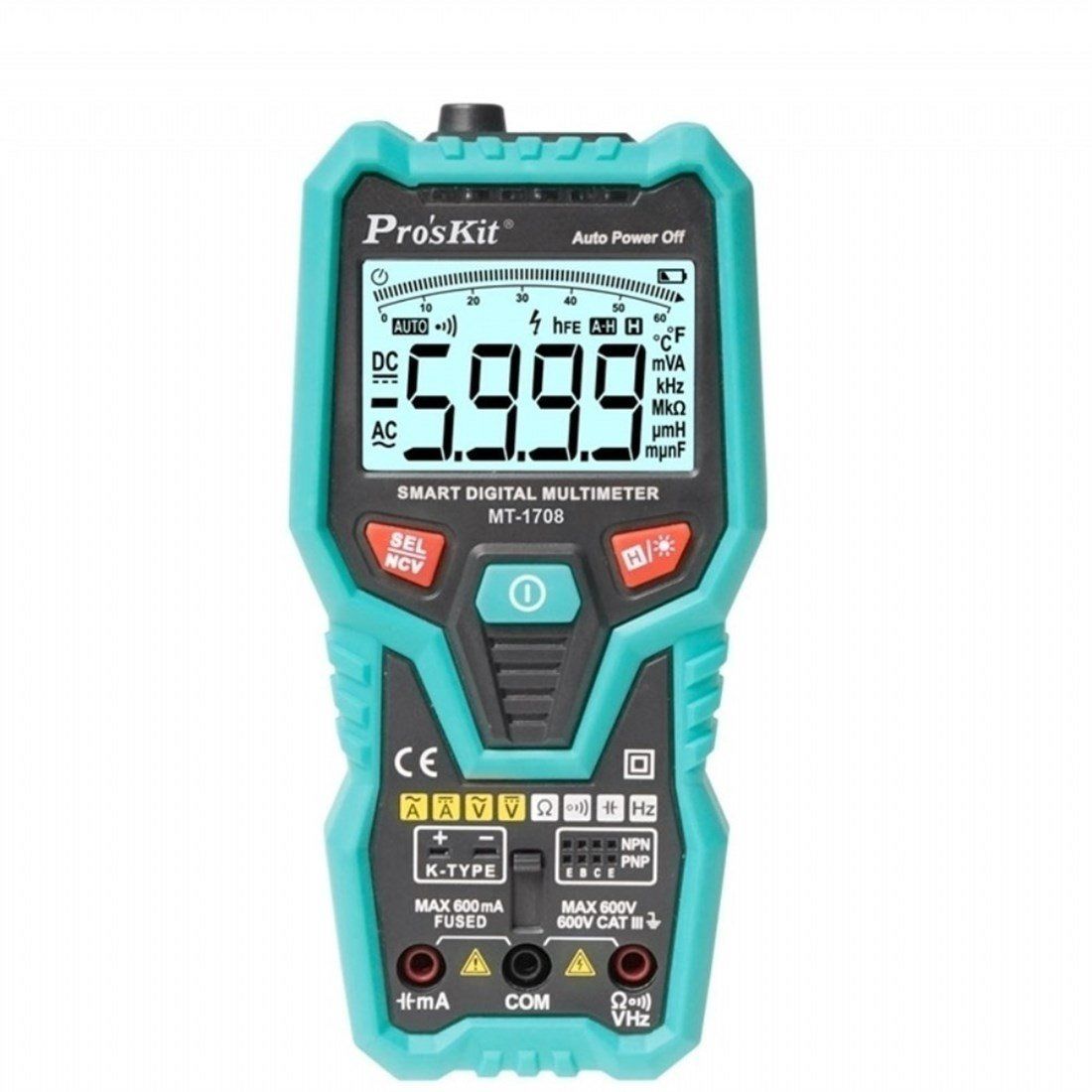 PROSKİT MT-1708 DİJİTAL MULTİMETRE