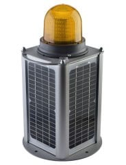 Tabana Montaj Solar Panelli Uçak İkaz Lambası