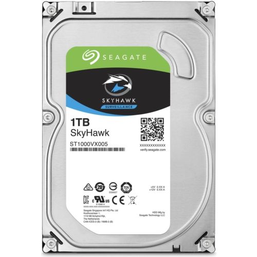 1 TB SEAGATE SATA3 5900RPM 64MB  SKYHAWK SERISI ST1000VX005(7/24 GUVENLIK DISKI)