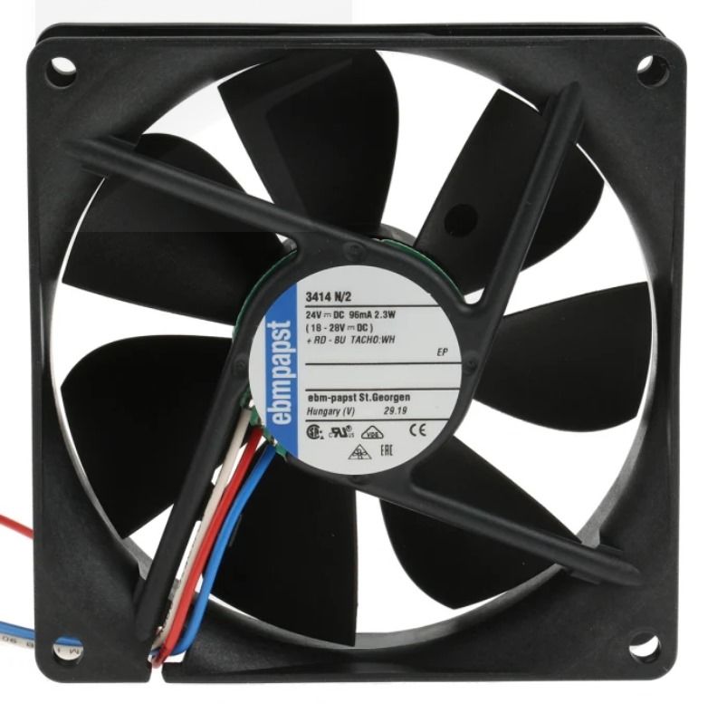 Ebm Papst 3414N Aksiyel Kompakt Fan 24 DC 3414 N