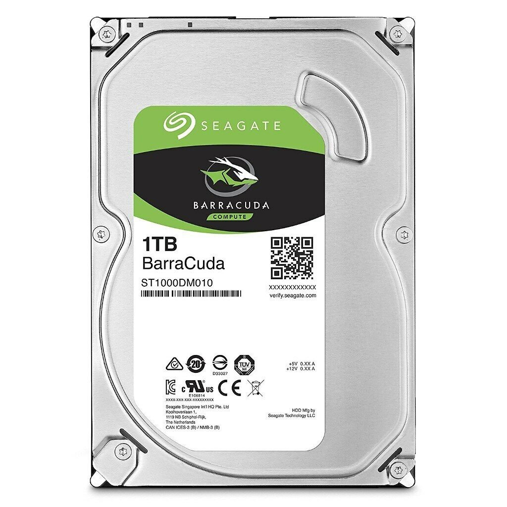 SEAGATE ST1000DM010 Barracuda 3.5'' 1TB 7200rpm 64mb [Dell MPC) Harddisk