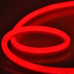 12 V 6 MM Neon Led Kırmızı 5mt