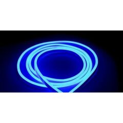 12 V 6 MM Neon Led Mavi 5mt
