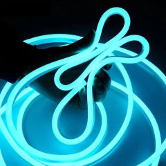 12 V 6 MM Neon Led Buz Mavi 5mt