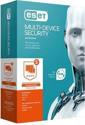 ESET İnternet Securty V10 5 Kullanıcı 1 Yıl TR Kutu