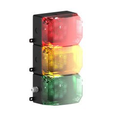 MESAN 3 KAT KÜP LED MULTİFONKSİYON İKAZ LAMBA MS 219.1.3.2.110-220VAC