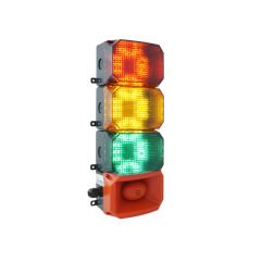 MESAN 3 KAT KÜP LED MULTİFONKSİYON 43 SES SİREN MS 224.1.3.2.12-24VDC