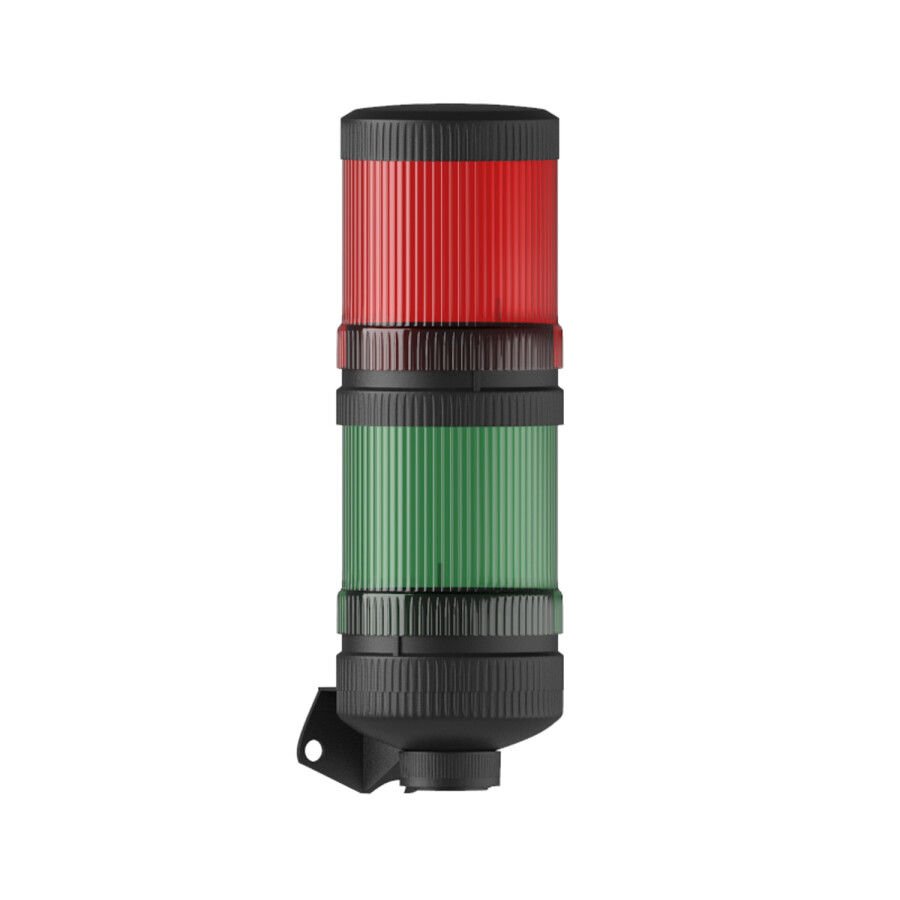 Ø70 2 KAT IŞIKLI KOLON MULTİ LED BUZZER DUVAR MONTAJ MS 4035.1.2.110-220VAC