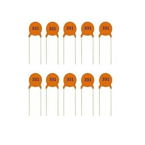 330pF 50V Seramik Kondansatör - 10 Adet