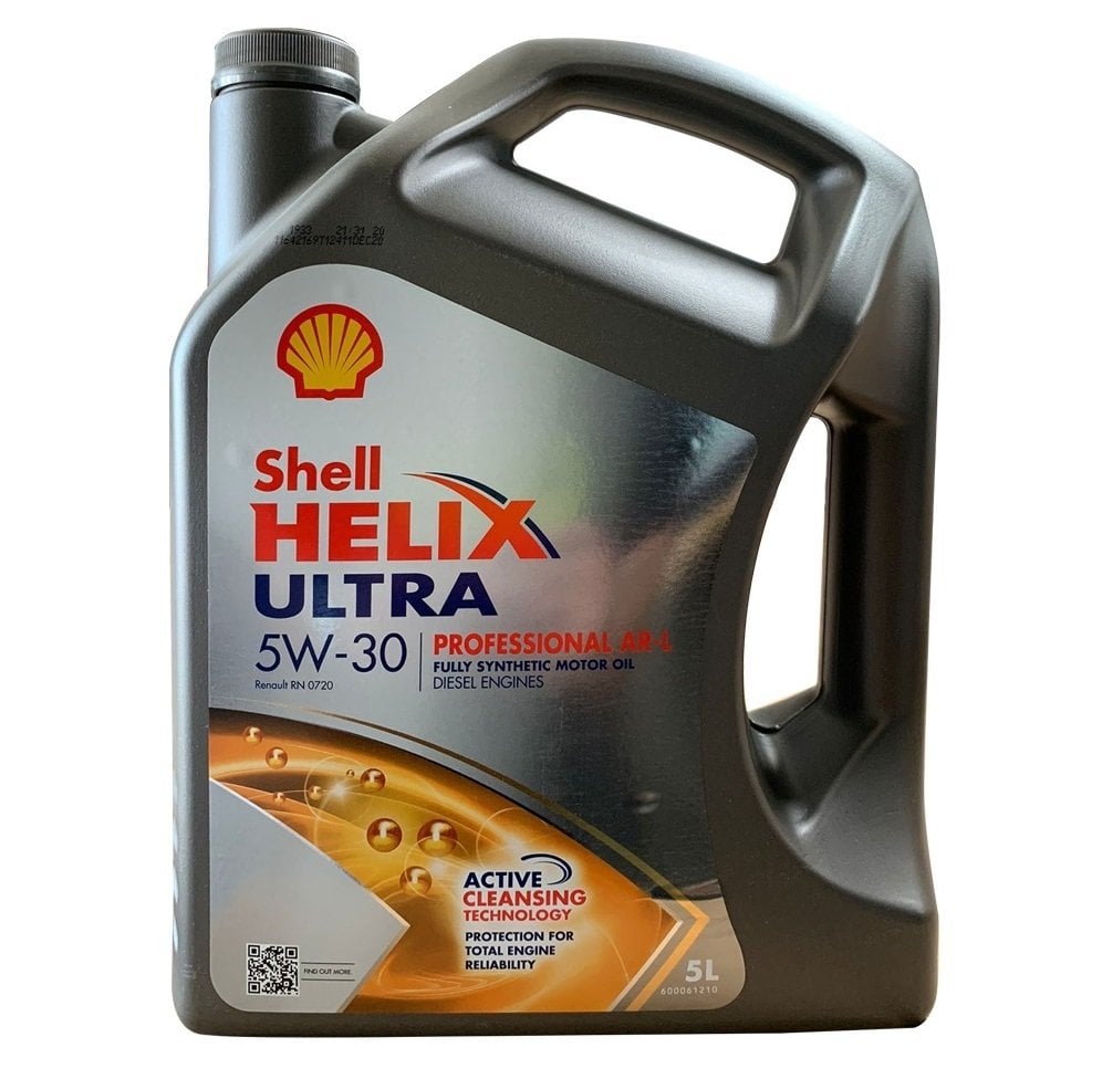 Shell Helix Ultra PRO AR-L 5w30 C4 RN0720 Renault Motor Yağı 5lt