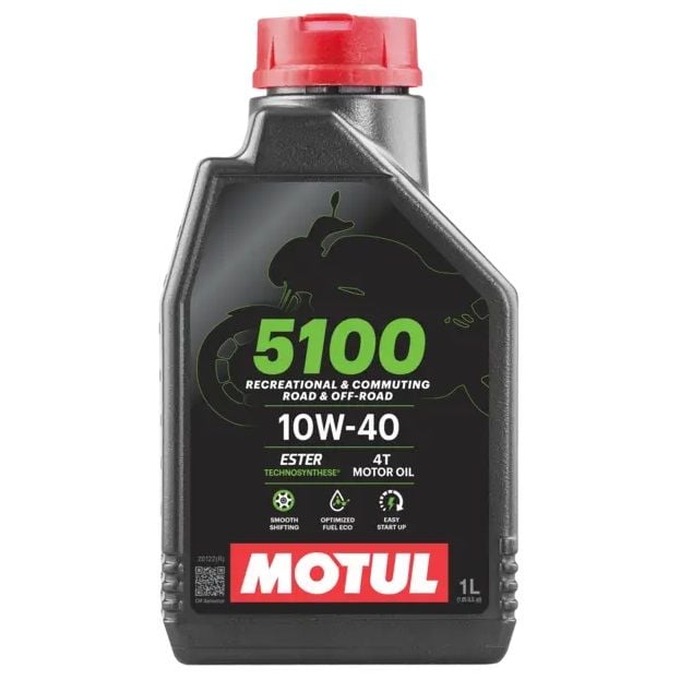 Motul 5100 10w40 Motosiklet Motor Yağı 1 Litre Ü.T. 2024