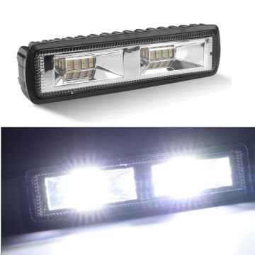 Beyaz Led Off Road Sis Panjur Farı Çalışma Lambası 16 Led 12-24V 24W