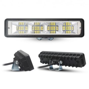 Beyaz Led Off Road Sis Panjur Farı Çalışma Lambası 24 Led 12-24V 24W