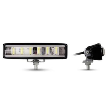 Beyaz Led Off Road Sis Panjur Farı Çalışma Lambası 6 Led 12-24V 18W
