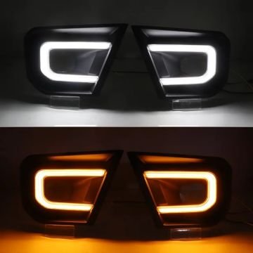 Ford Ranger Wildtrak Beyaz Turuncu Ön Led Sis Farı Sağ Sol Takım 2022 Üzeri