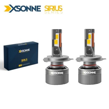 XSonne Sirius H4 Led Xenon Far Ampul 12V 65W 8000K 8000LM