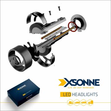 XSonne Sirius H4 Led Xenon Far Ampul 12V 65W 8000K 8000LM