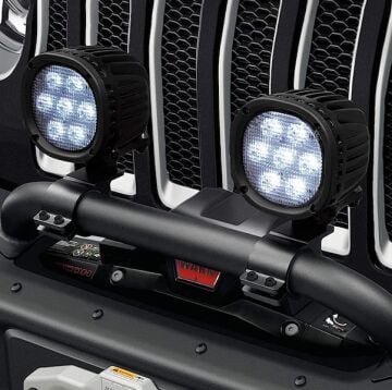 Off Road Çalışma Lambası Sis Farı Tepe Lambası Led Bar Bağlantı Ayağı Braketi 76-81mm