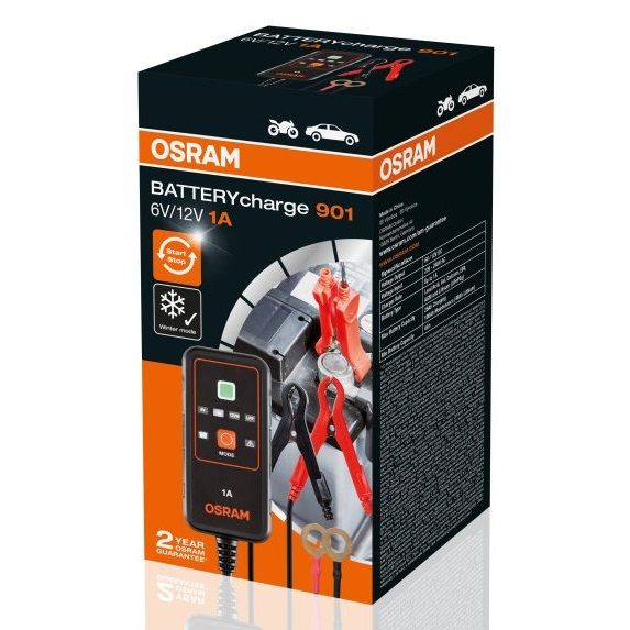 Osram Batterycharge 901 Akü Şarj Cihazı 6-12V OEBCS901