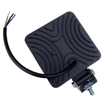 Tecnopoint Beyaz Led Sarı Kırmızı Çakarlı Kare Off Road Sis Farı Çalışma Lambası 26 Led 10-36V 102W