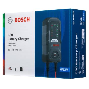 Bosch C30 (C3) 6/12V 3.8A Akü Şarj Cihazı