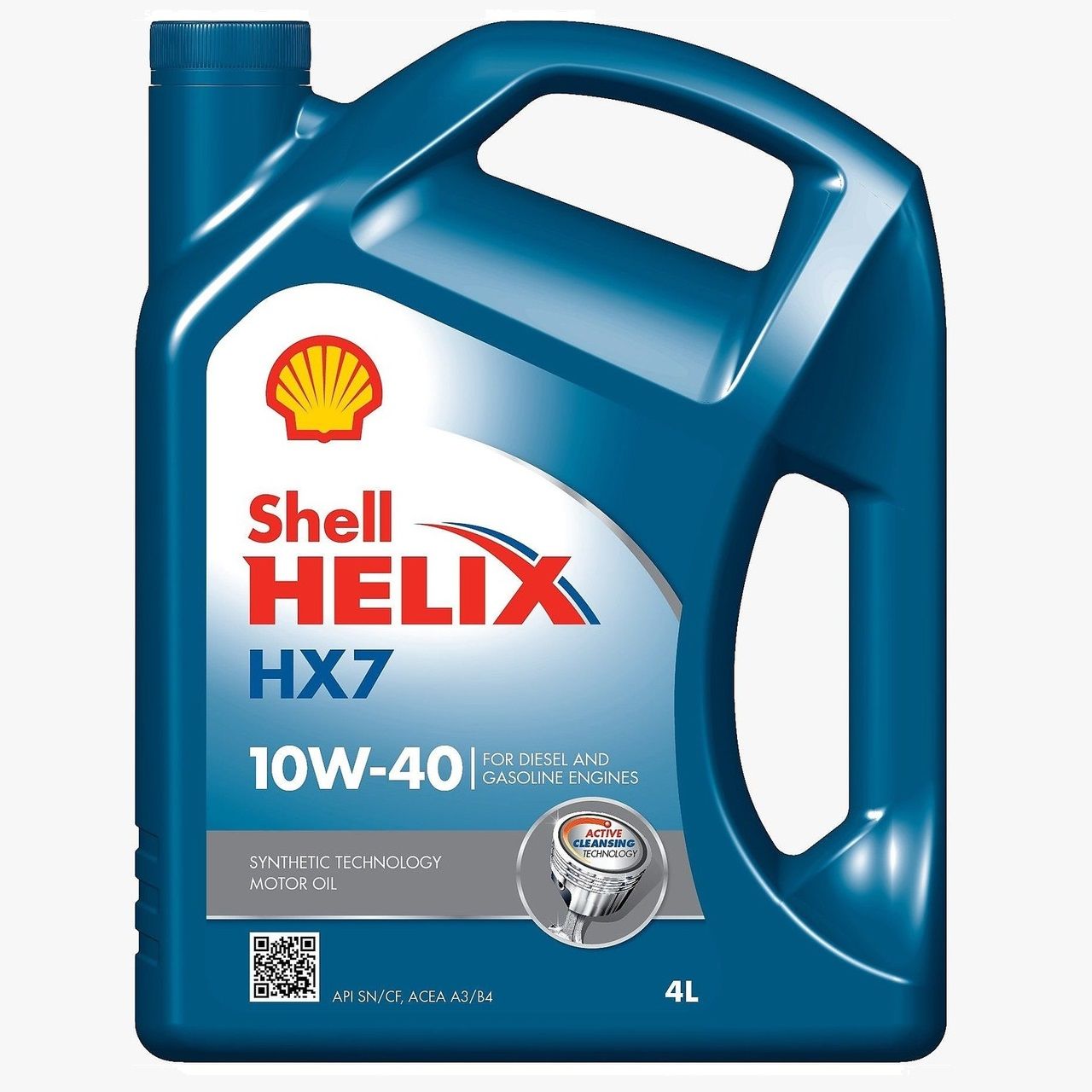 Shell Helix HX7 10w40 Motor Yağı 4lt Ü.T. 2025