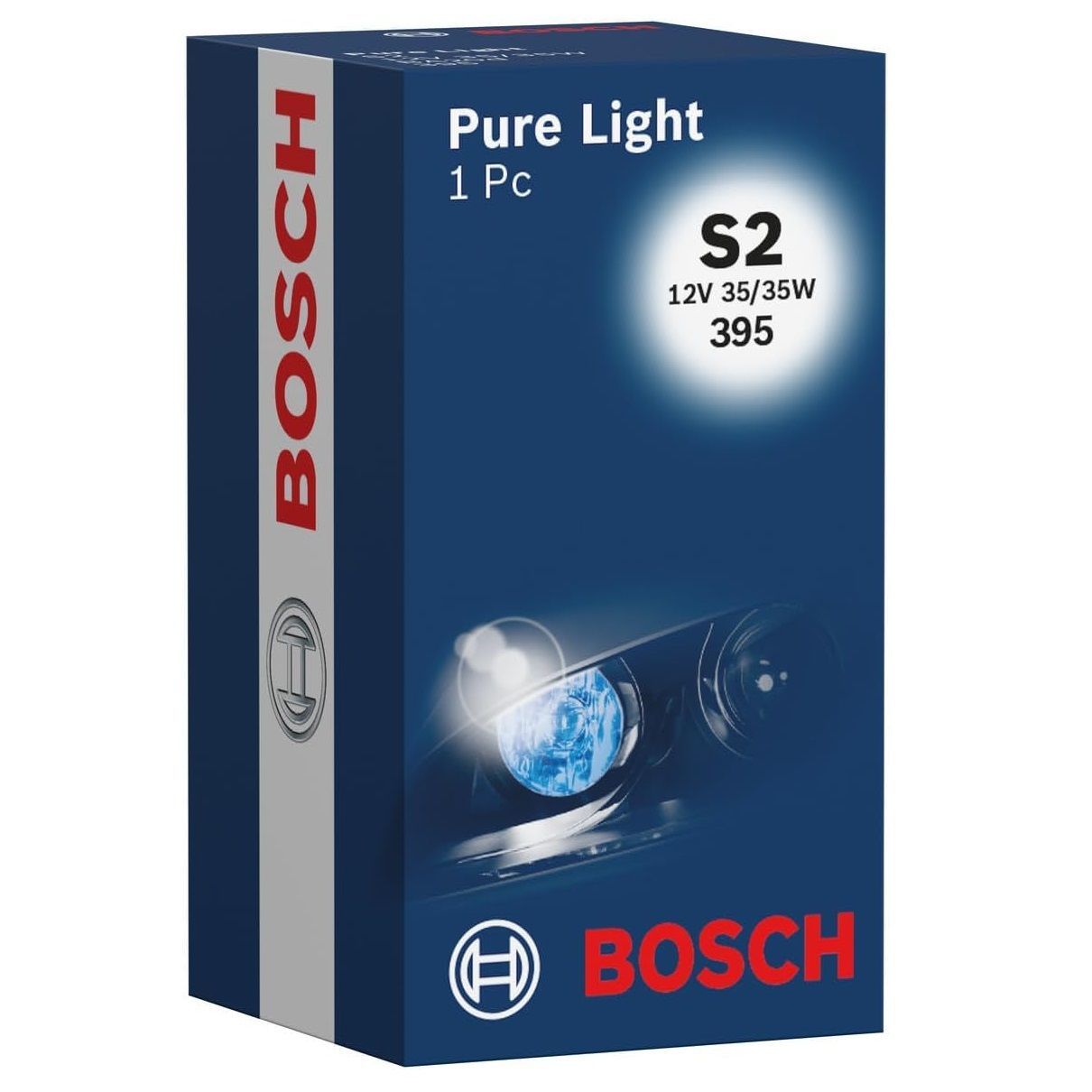 Bosch Pure Light S2 Far Ampulü 12V 35/35W BA20d (10 Adet)