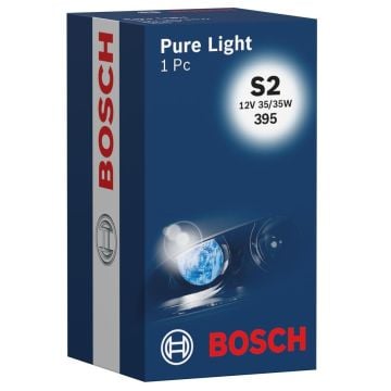 Bosch Pure Light S2 Far Ampulü 12V 35/35W BA20d (10 Adet)