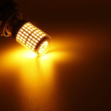 Turuncu Led P21W 93 Ampul 144 Led 12V (2 Adet)