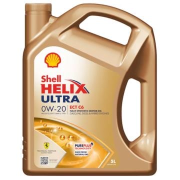 Shell Helix Ultra ECT C6 0w20 229.71 229.72 LL-17FE+ Motor Yağı 5lt Ü.T. 2024